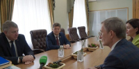 Рабочая встреча в Правительстве  Брянской области с членом ЦИК Российской Федерации - Газета Знамя